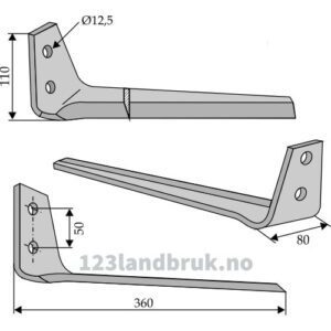 Kniv til Roeopptaker - Holmer, Ropa