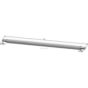 Firkantaksling med Gjenger: M27x2 - 720x30x30