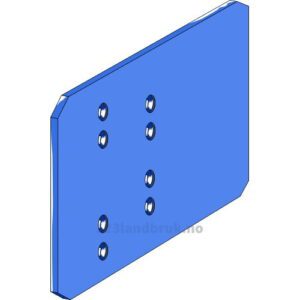 Mellomplate-Landside-XP-61 - Rabe - Kropp: BP-351 WS(L)