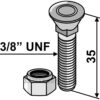 Plogbolt - 8.8 - 3/8'' UNFx35mm - Marsk-Stig