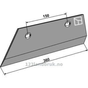 Skjær 10mm - Venstre - Agrolux, Fiskars