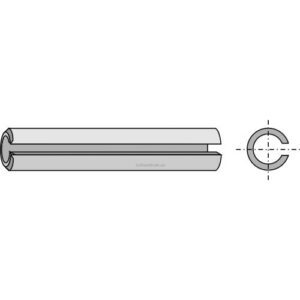 Spennstift - Ø10x80mm