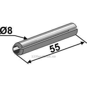Spennstift - Ø8x55mm