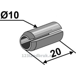 Spennstift - Ø10x20mm