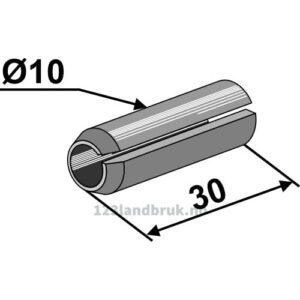 Spennstift - Ø10x30mm