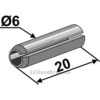 Spennstift - Ø6x20mm