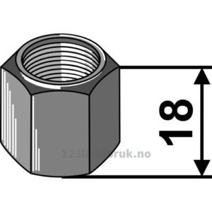 Mutter M12x1,5 - M12x1,5mm - Grimme, Gruse