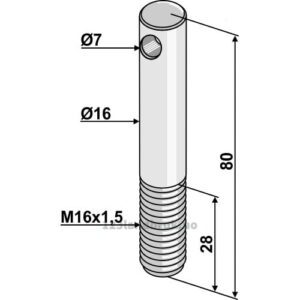 Bolt - 80mm - Breviglieri