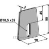 Skrape for åkertrommel - 90x3mm - Amazone