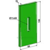 Greenflex plastikkskrape - 180x10mm - Amazone
