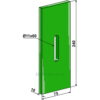 Greenflex plastikkskrape - 240x10mm - Landsberg
