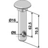 Bolt - Ø16mm - Agromet