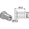 Innvendig foring - Ø152x47,5mm - Bomford