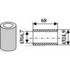 Foring - Ø16,7xØ24,9x68mm - Breviglieri