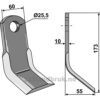 Y-Kniv - 173x60x10mm - Breviglieri