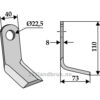 Y-Kniv - 110x40x8mm - Clemens, Willibald