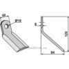 Y-Kniv - 120x50x8mm - Dragone