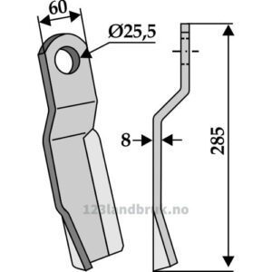 Bio kniv - Falconero