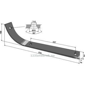 Slepesko - Steinbeskytter - 570mm - Jupidex