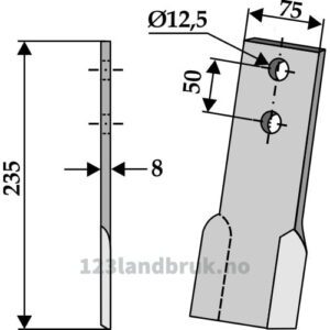 Slagstål - Venstre - Perfect