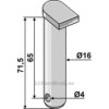 Bolt - Ø16mm - Kuhn