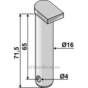 Bolt - Ø16mm - Kuhn