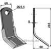 Y-Kniv  - 245x60x8mm - Lagarde