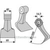 Hammerslager - 85mm - ACMA, Agrimaster, Agromec, Falconero, Orsi, Talex, Zanon