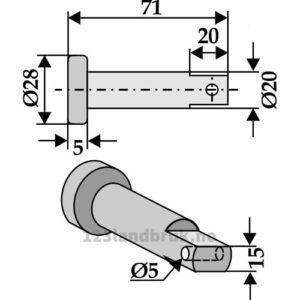 Bolt - Ø20mm - Gyro
