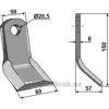 Y-Kniv - 150x50x8mm - OSMA