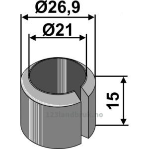 Foring - Ø21xØ26,9x15mm - Perfect, Tünnißen & Stocks