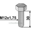 Bolt - 10.9 - M12x1,75x30mm - Perfect