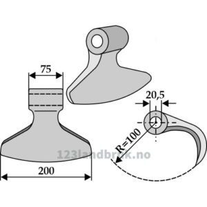 Hammerslager - 200mm - Perfect, Rosatella, Tünnißen & Stocks