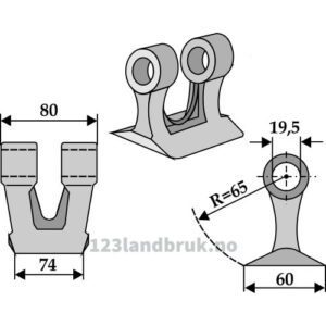 Hammerslager - 74mm - Bomford