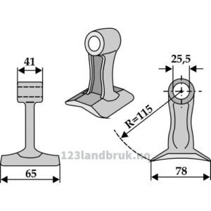 Hammerslager - 65mm - Ferri, Orsi