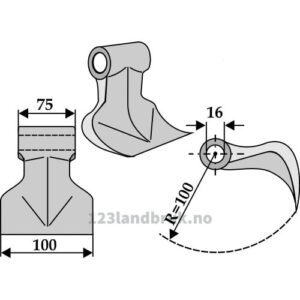 Hammerslager - 100mm - Dragone