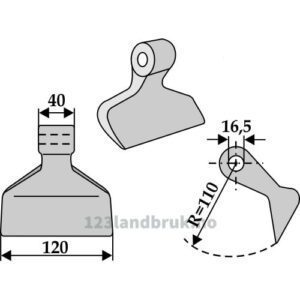 Hammerslager - 120mm - Agricom, Celli, Kuhn, Maletti, Nobili, OMARV, Tortella