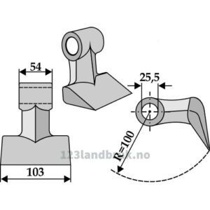 Hammerslager - 103mm - Falc, Nobili