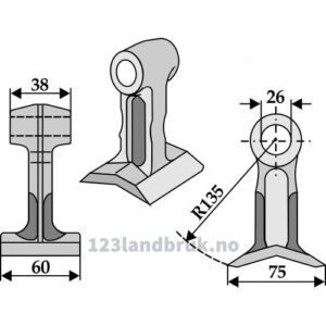 Hammerslager - 60mm - Bomford, Mc Connel, Orsi, Twose
