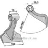 Hammerslager - 160mm - Agricom