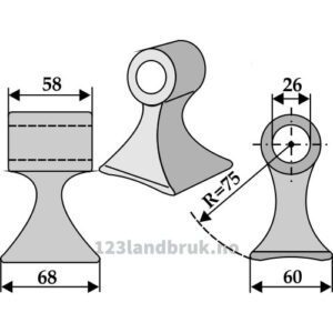 Hammerslager - 68mm - Mc Connel, Noremat, Rousseau, S.M.A., Twose