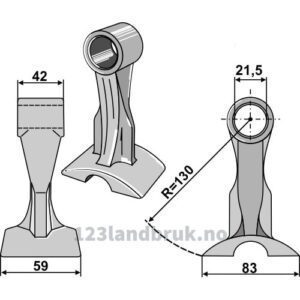 Hammerslager - 59mm - Lagarde