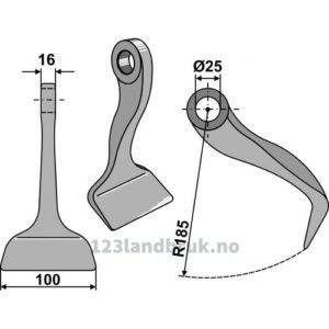 Hammerslager - 100mm - Desvoys