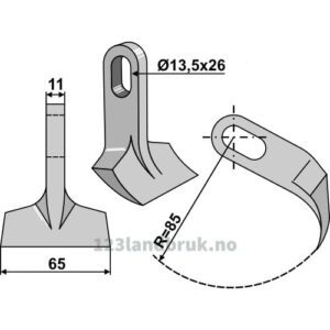 Hammerslager - 65mm - Peruzzo