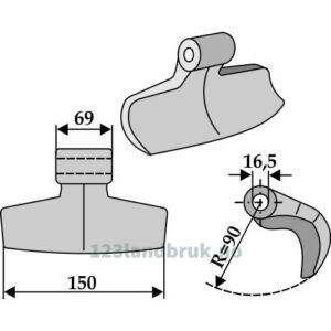 Hammerslager - 150mm - Celli, Palladino