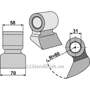 Hammerslager - 70mm - Agrimaster, Berti, Orsi, Seppi