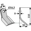 Y-Kniv  - 110x40x8mm - Sicma (Miglianico)