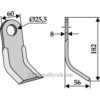 Y-Kniv - 182x60x8mm - Seppi