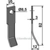 Y-Kniv - 82x20x3mm - Stiga