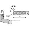 Bolt - Ø19mm - Taarup
